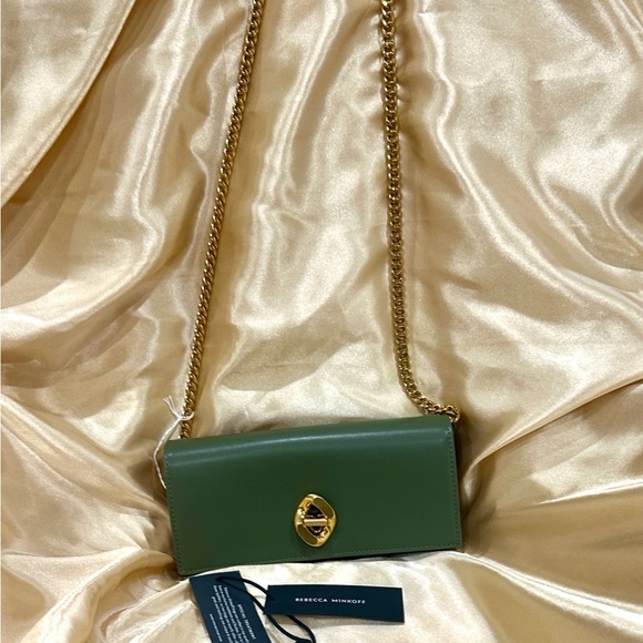 Rebecca Minkoff Handbags - Rebecca Minkoff Olive Crossbody Bag with Gold Chain